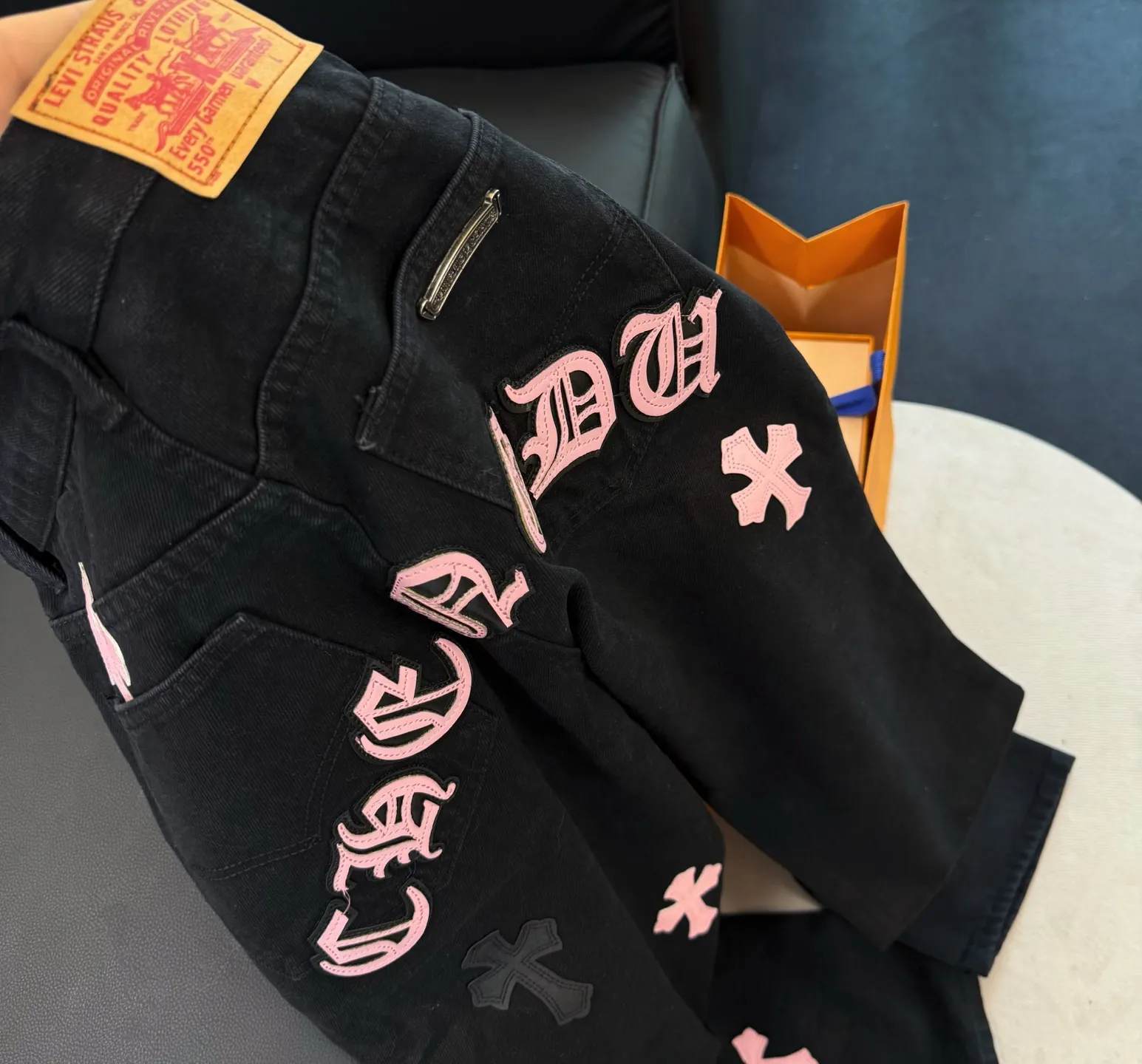 P280 Style Number: D207 Chrome Hearts Chrome Hearts Jeans Size# 28 30 32 34